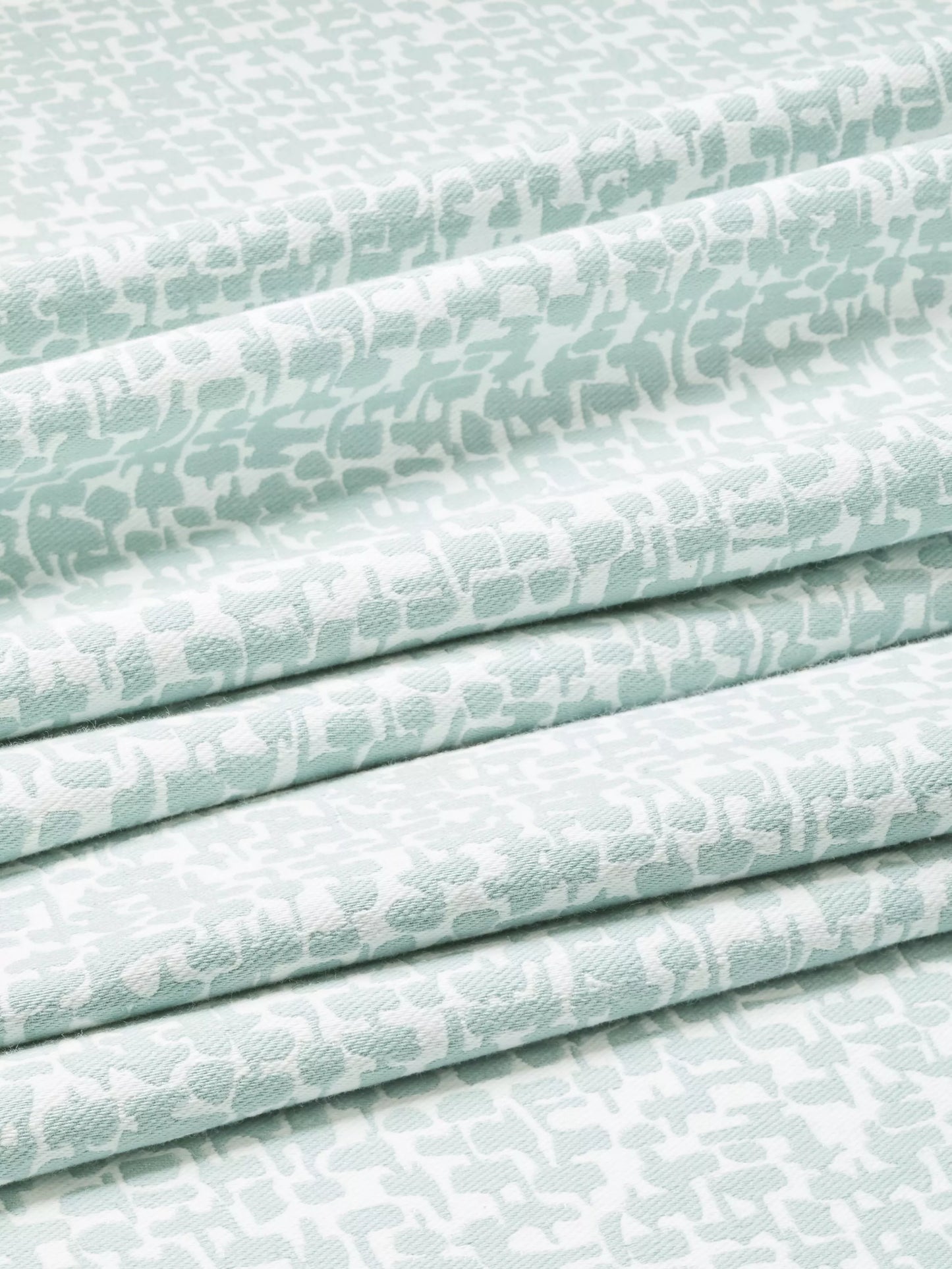 John Lewis Yin Furnishing Fabric, Dusty Green 28 Meters