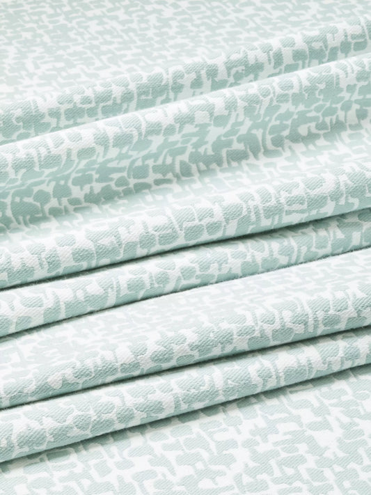 John Lewis Yin Furnishing Fabric, Dusty Green 28 Meters