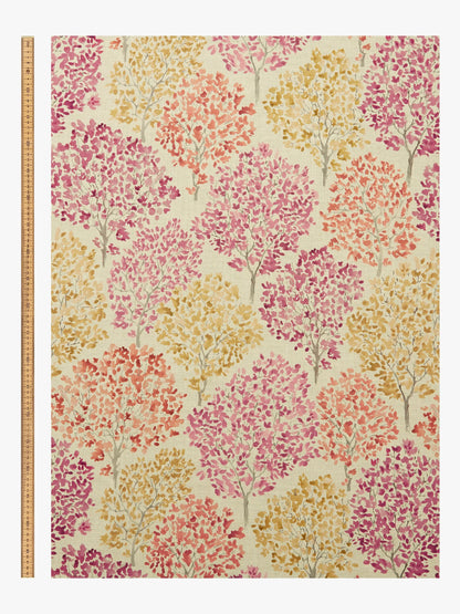 John Lewis Leckford Trees Furnishing Fabric, Autumn 5 Meters