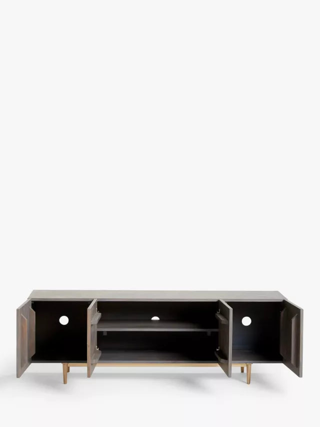 John Lewis + Swoon Mendel TV Stand Sideboard for TVs up to 65", Grey