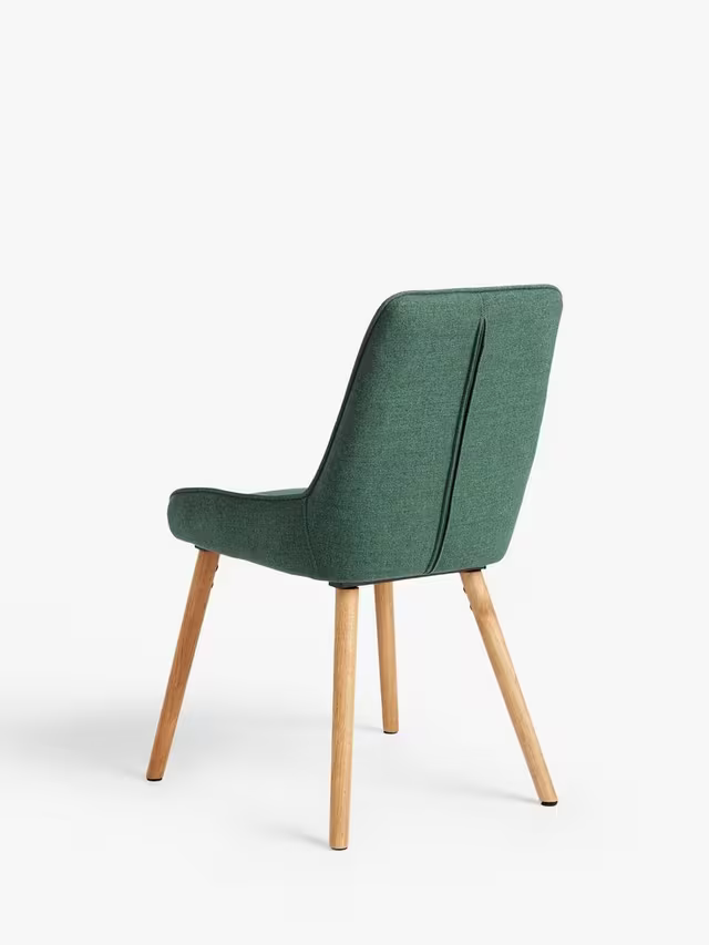 John Lewis Toronto Side Dining Chairs, Single, Moss