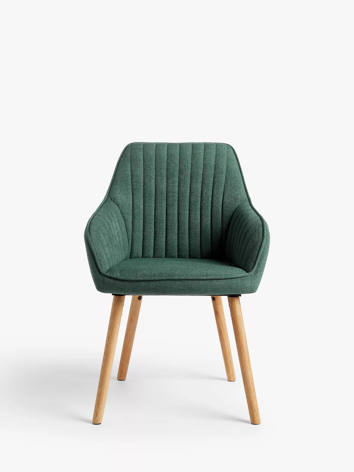 John Lewis Toronto Dining Armchairs, Set of 2, Moss