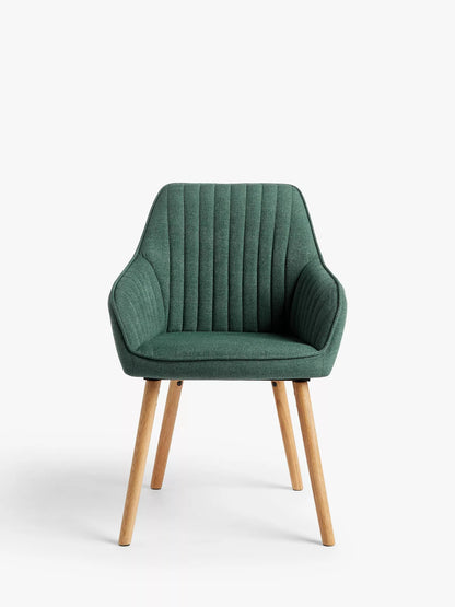 John Lewis Toronto Dining Armchairs, Set of 2, Moss