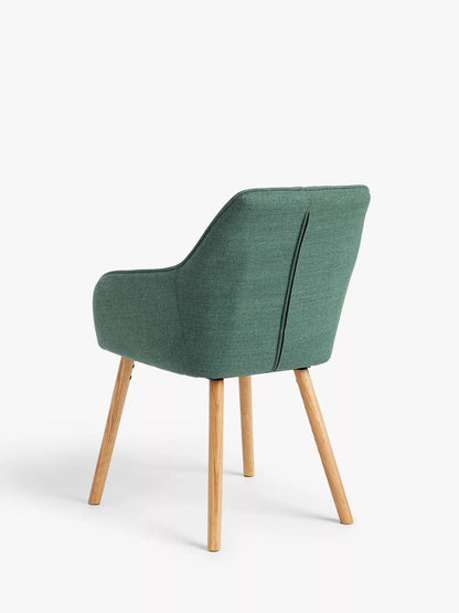John Lewis Toronto Dining Armchairs, Set of 2, Moss