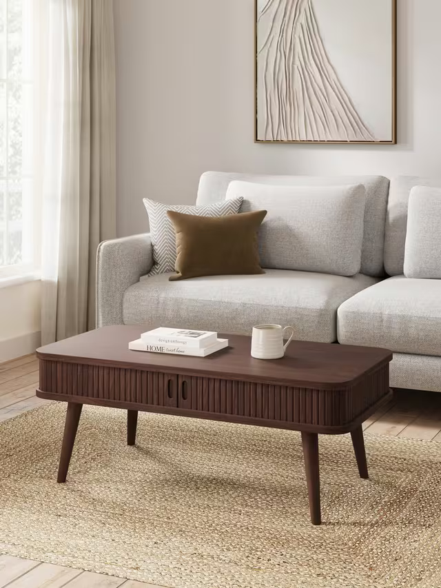 John Lewis Grayson Storage Coffee Table in Dark