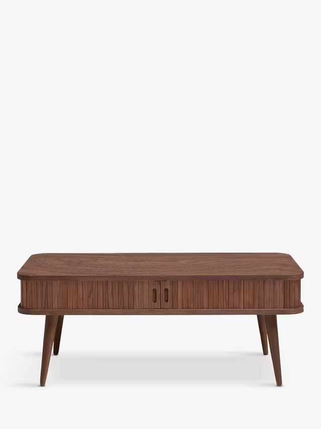 John Lewis Grayson Coffee Table in Dark Living Room Storage