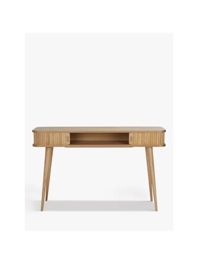 John Lewis Grayson Storage Console Table, Oak