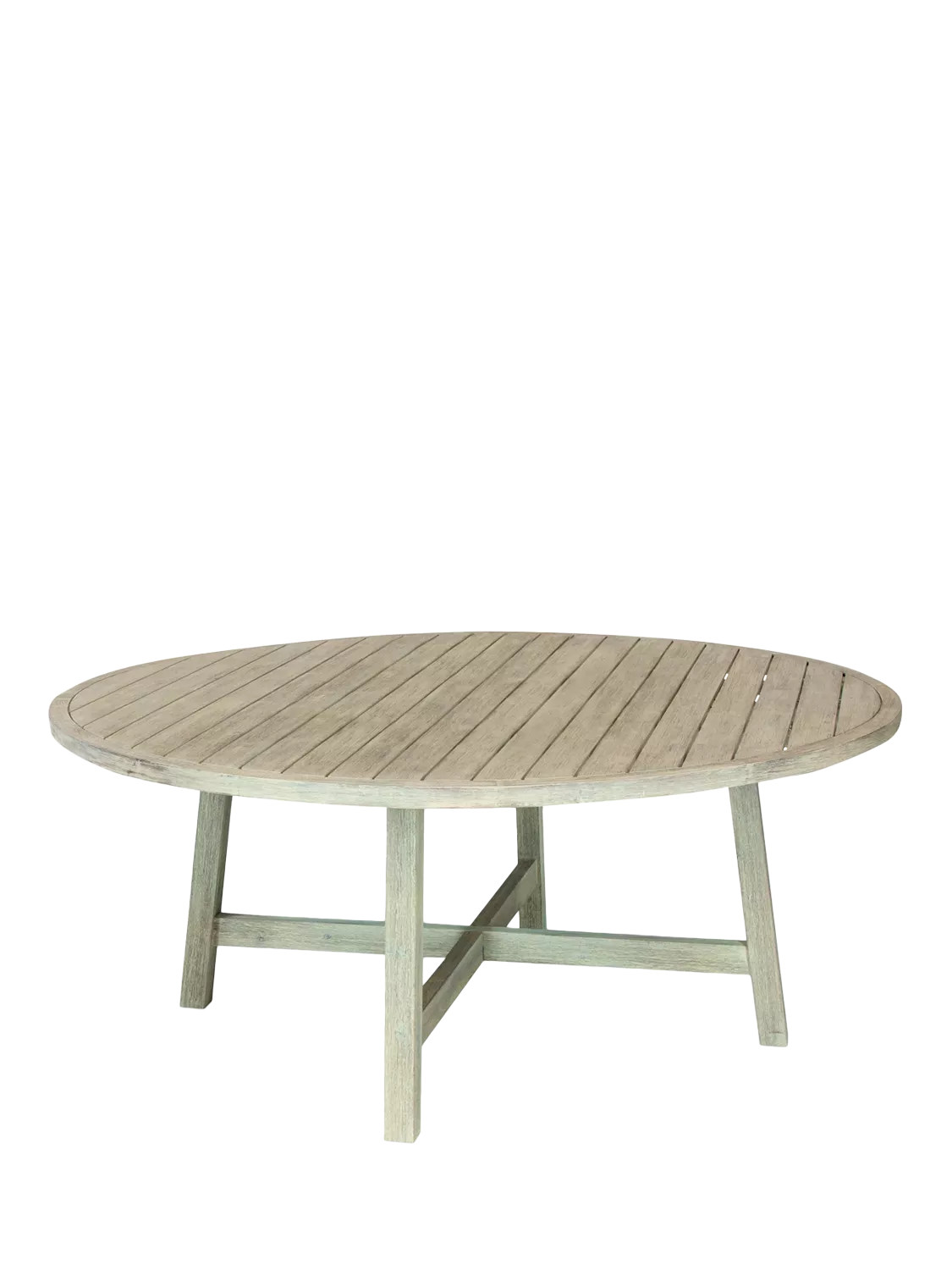 KETTLER Cora 8-Seater Round Garden Dining Table FSC-Certified (Acacia Wood), Natural