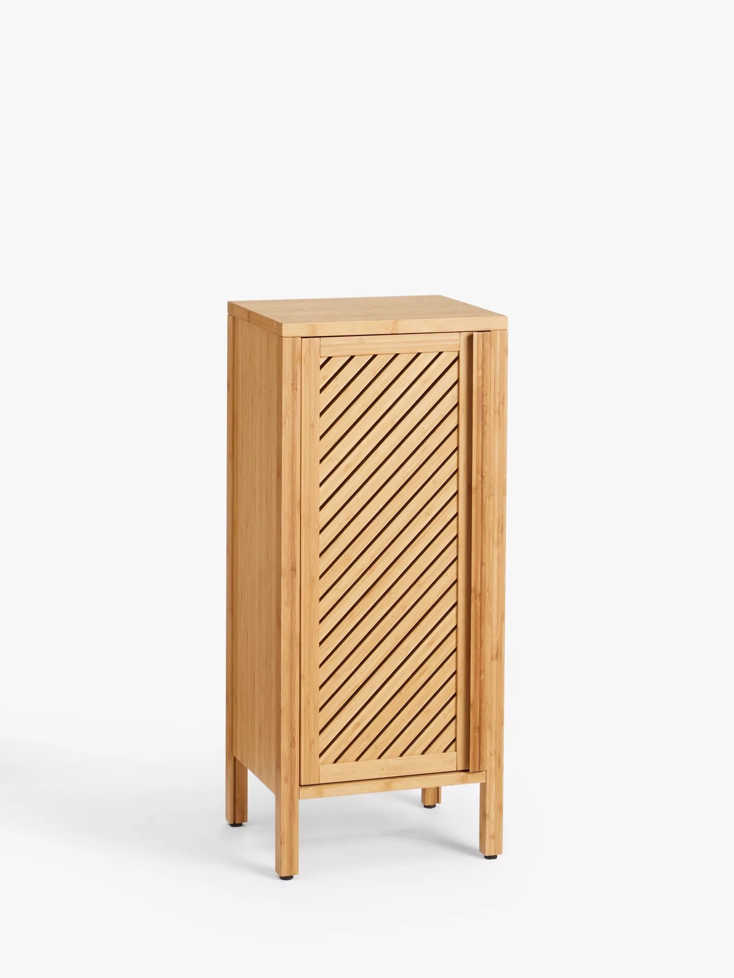 John Lewis Chevron Single Towel Cupboard