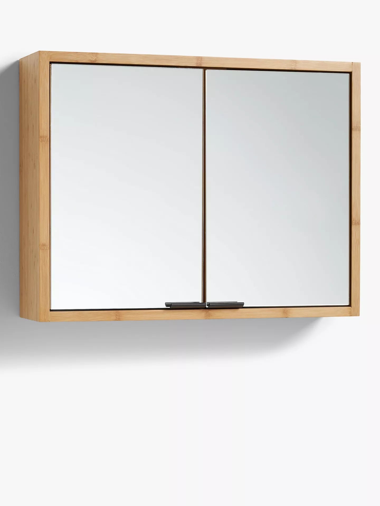 John Lewis Chevron Double Mirrored Bathroom Cabinet