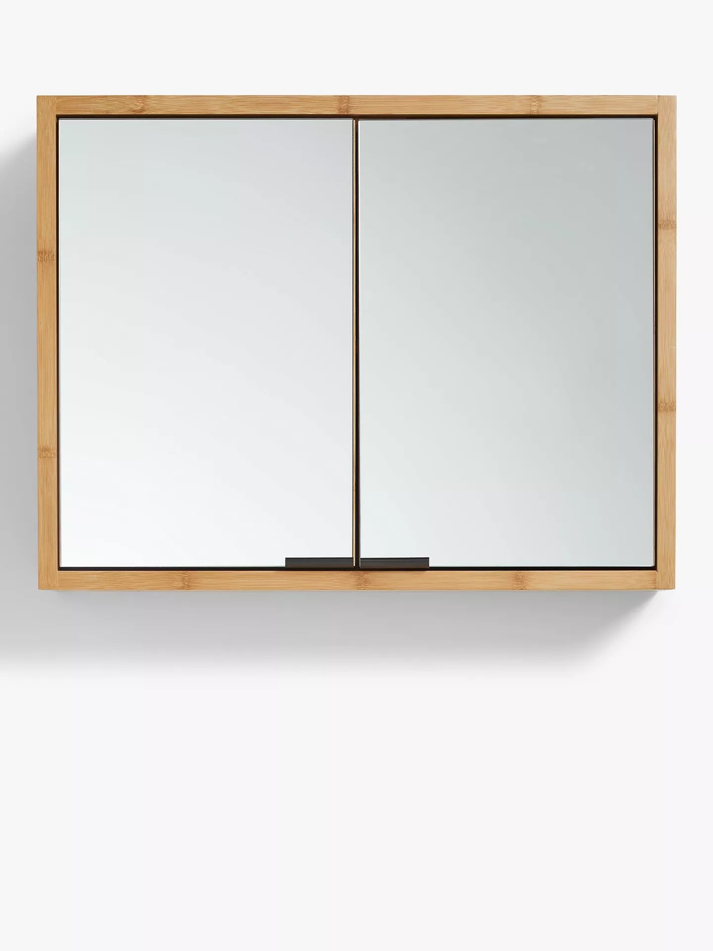 John Lewis Chevron Double Mirrored Bathroom Cabinet