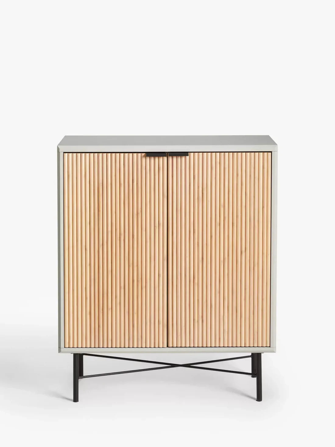 John Lewis Ridge 2 Door Cabinet Grey