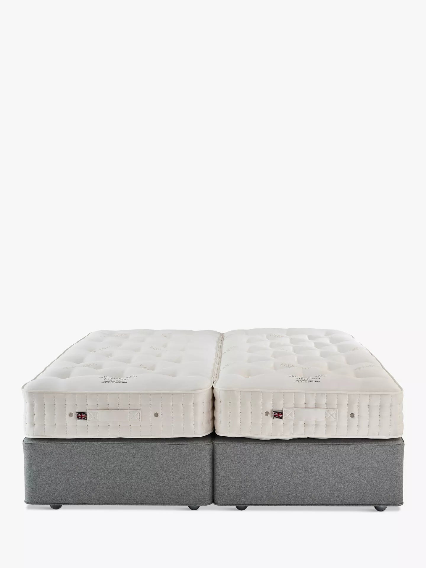 Vispring Woolacombe Supreme 2000 Zip Link Mattress Medium Tension, Super King Size