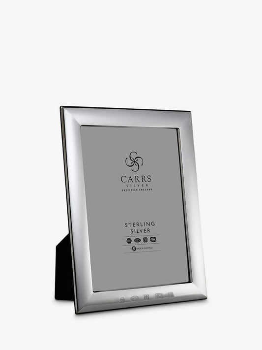 Carrs 2020 Sloane Photo Frame, Sterling Silver, 4 x 6" (10 x 15cm)