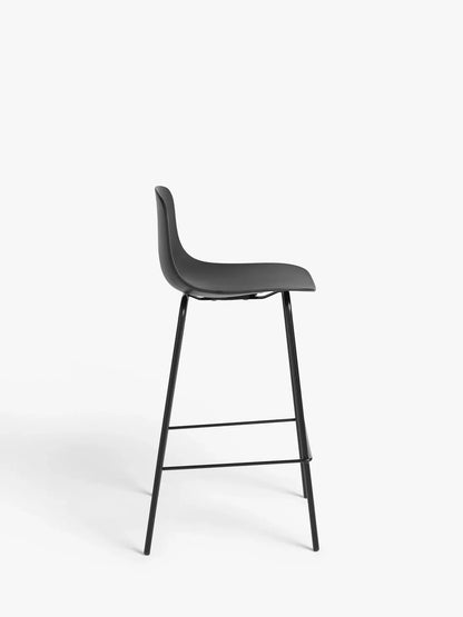 John Lewis Whitby Bar Stool, Set of 2, Black
