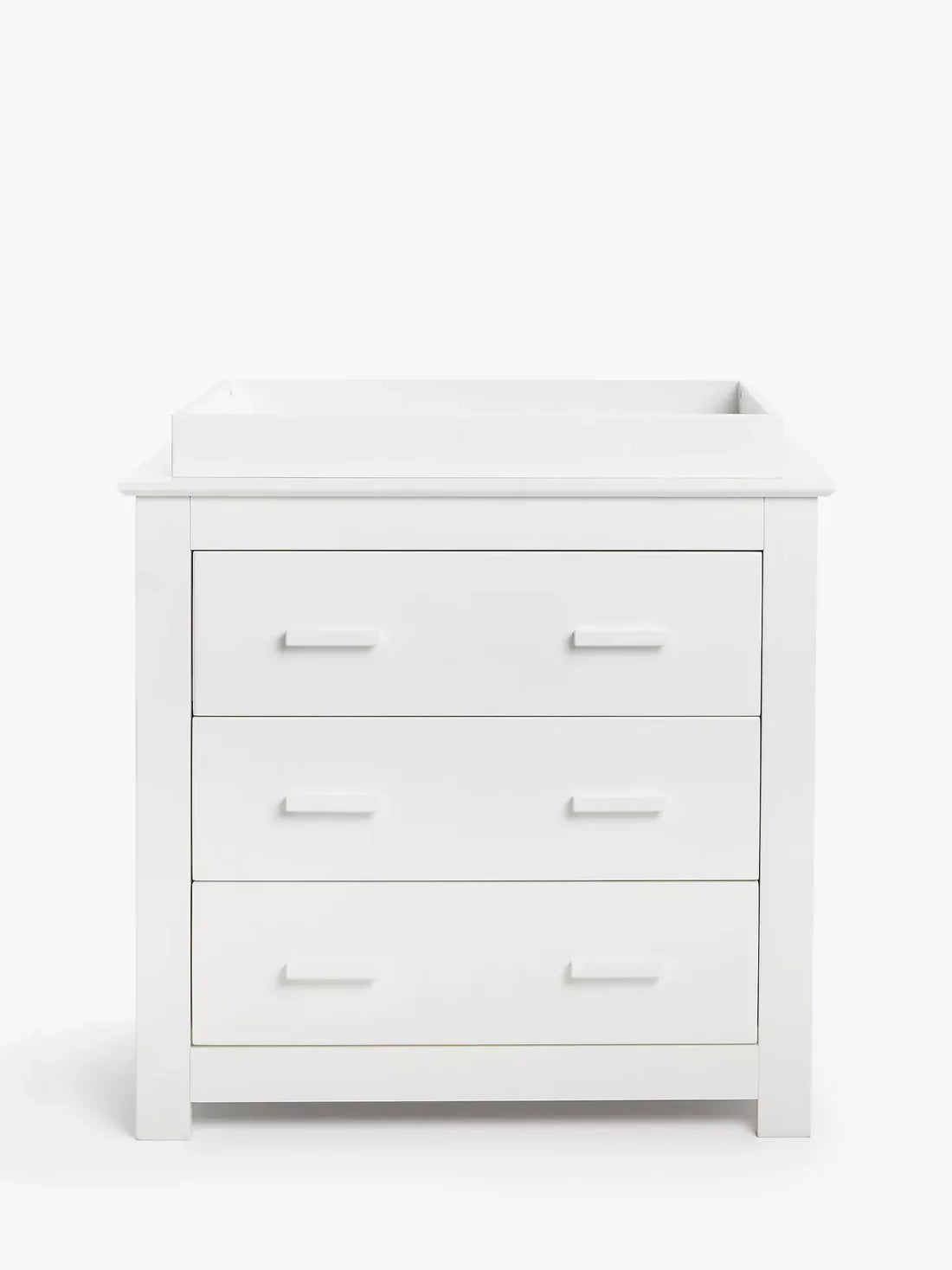 John Lewis Charlotte Dresser, White Bedroom Changing Unit