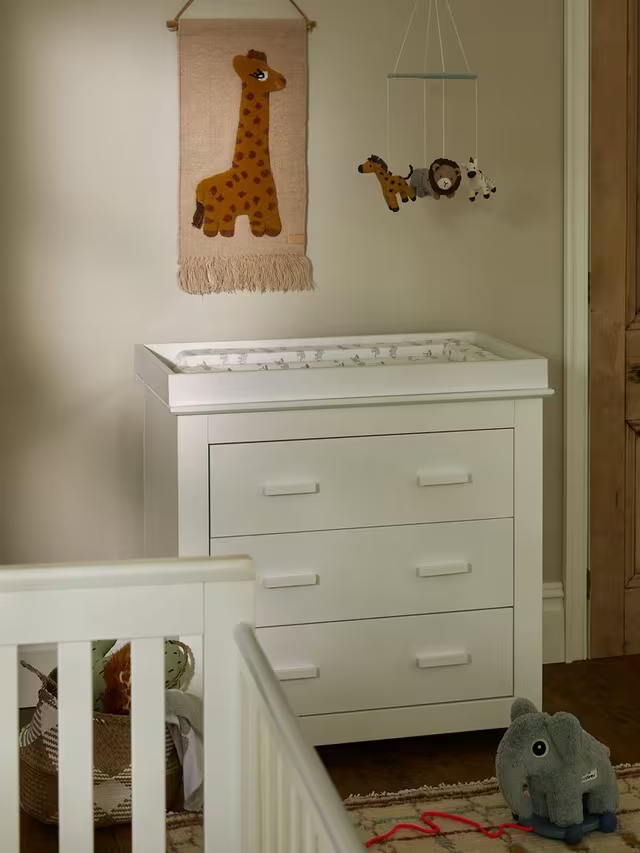 John Lewis Cloud Dresser White