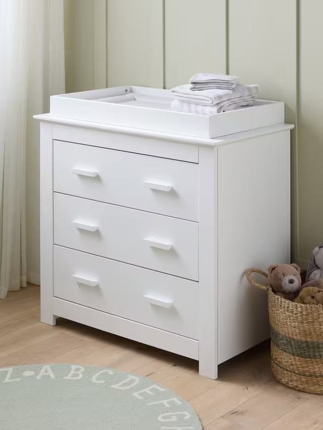 John Lewis Cloud Dresser White