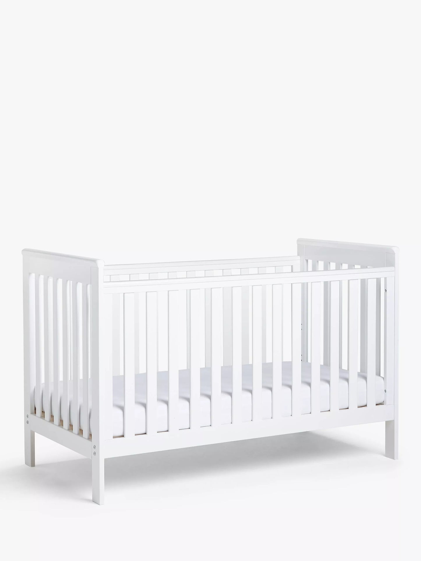 John Lewis Charlotte Cotbed  White
