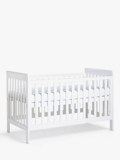 John Lewis Charlotte Cotbed, White
