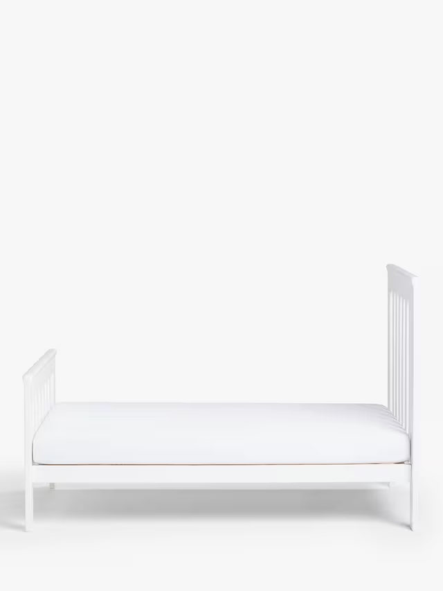 John Lewis Charlotte Cotbed, White