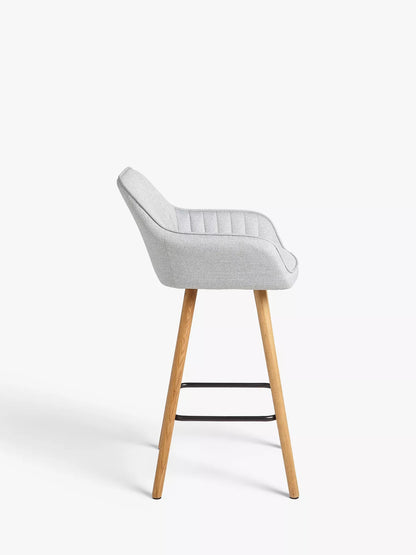 John Lewis Toronto Bar Stool, Set of 2, Grey