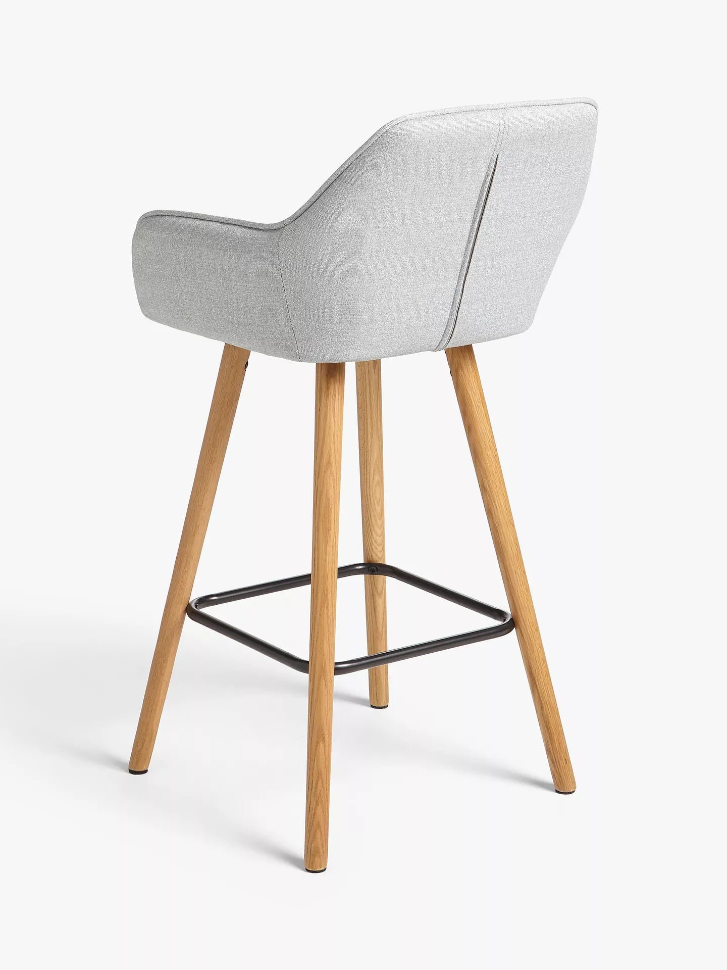 John Lewis Toronto Bar Stool, Set of 2, Grey