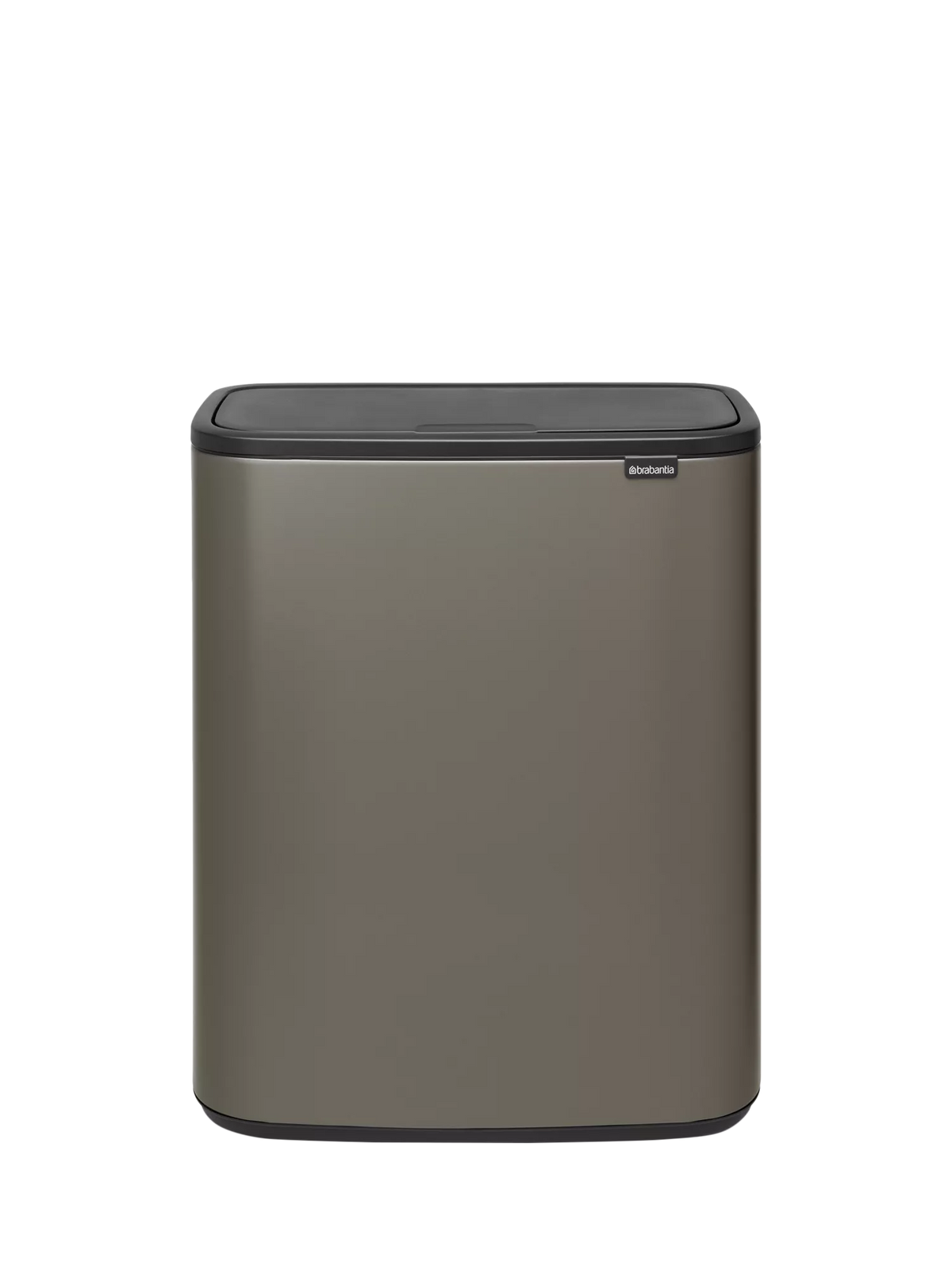 Brabantia Bo Touch Bin, Platinum, 60L