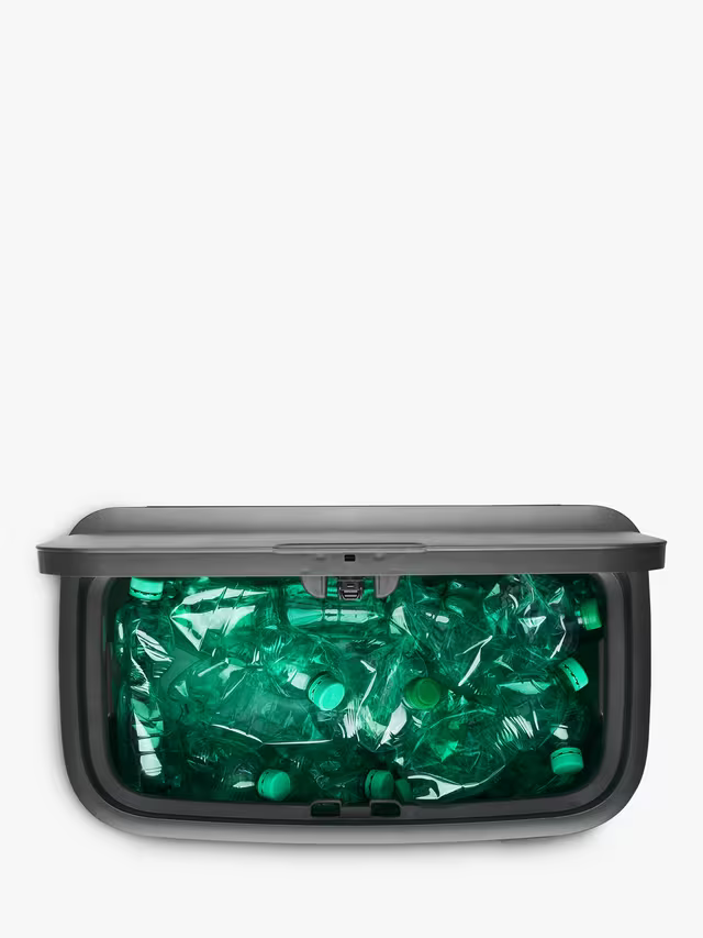 Brabantia Bo Touch Bin, Platinum, 60L