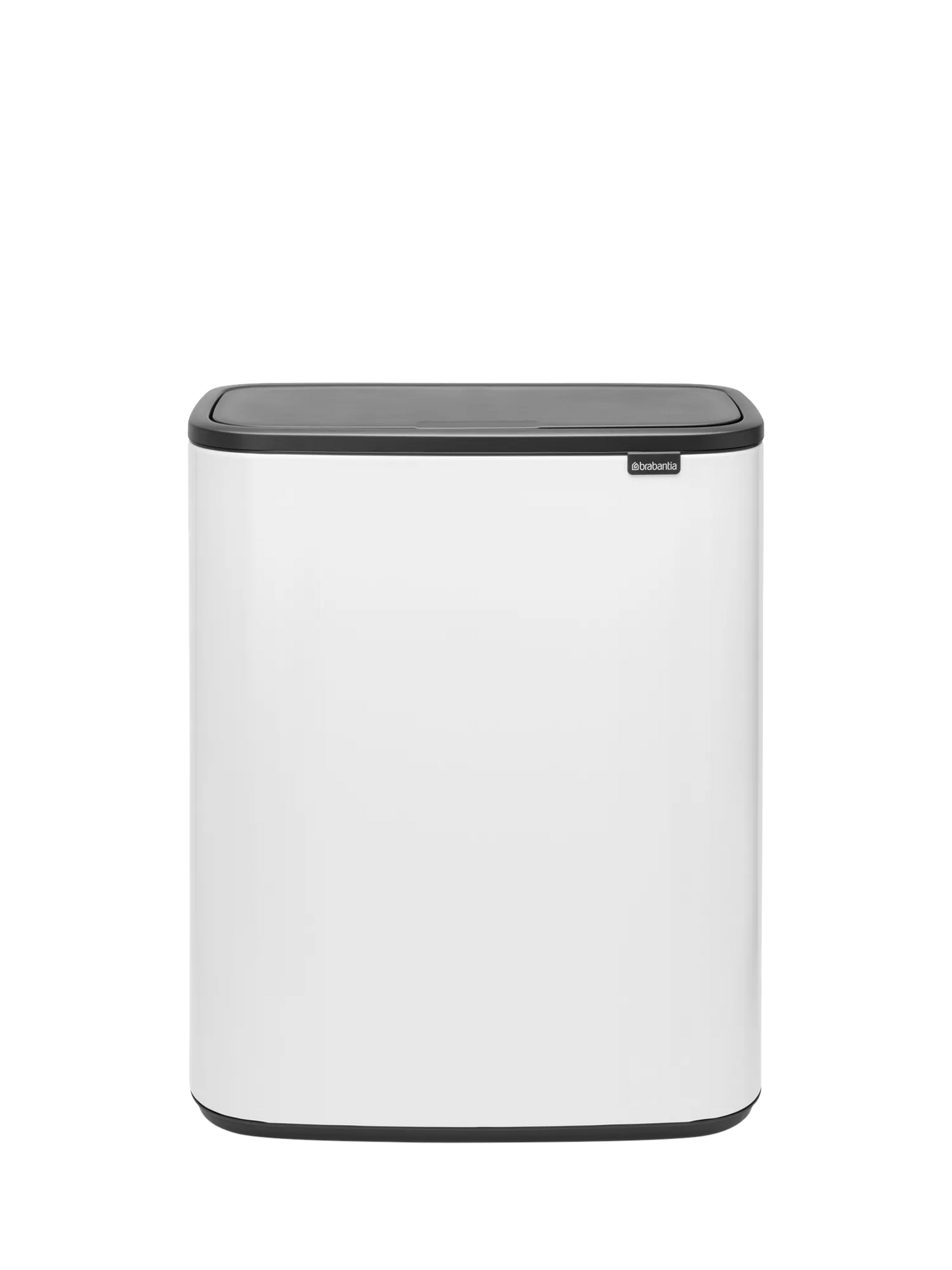 Brabantia Bo Touch Bin, White, 60L