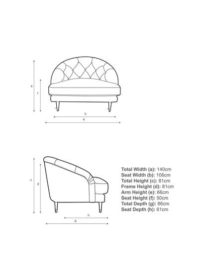 John Lewis + Swoon Radley Loveseat, Wildwood Green Velvet