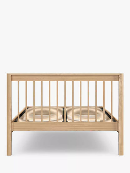 John Lewis Spindle Bed Frame King Natural Oak