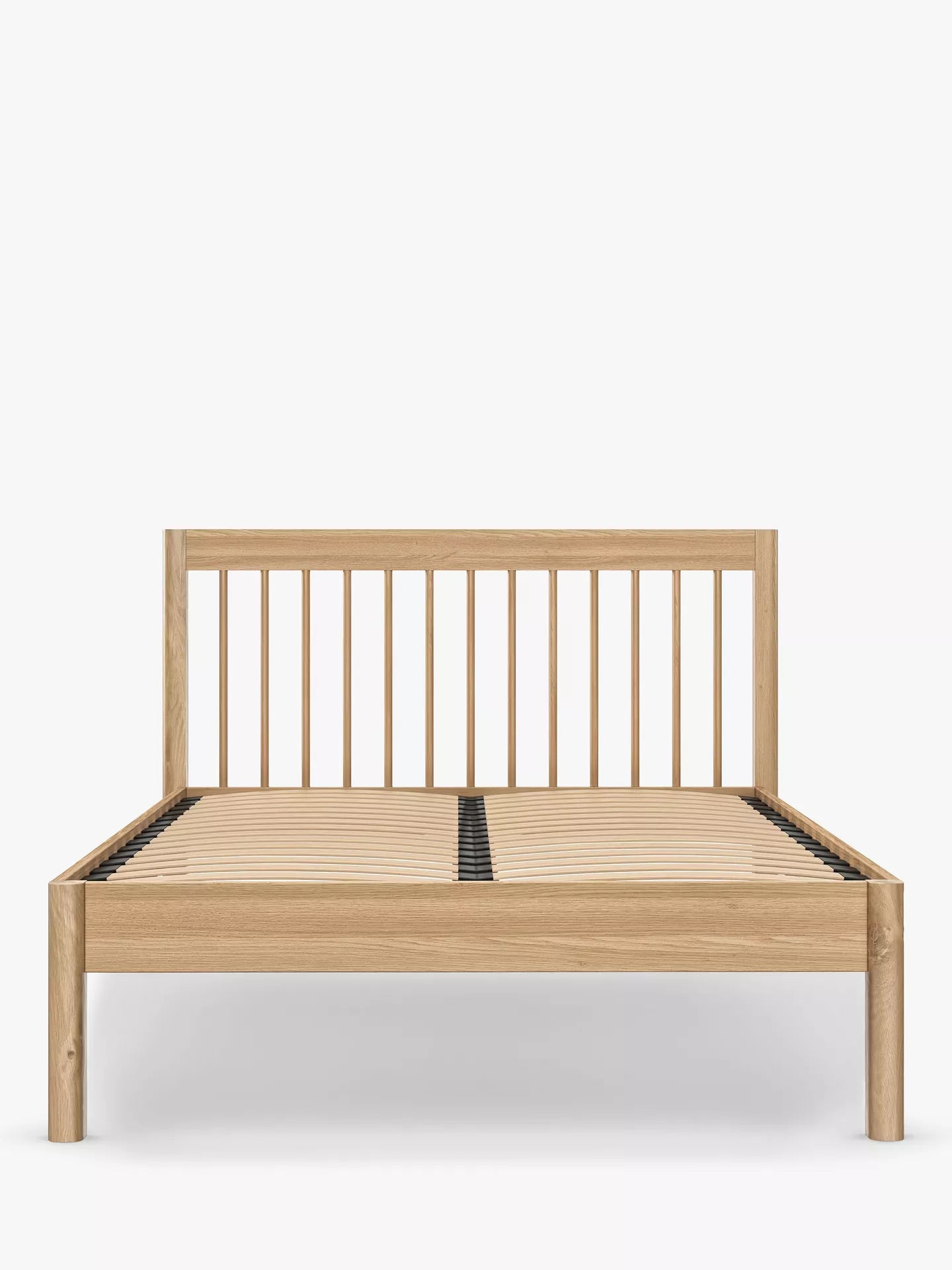 John Lewis Spindle Bed Frame King Natural Oak