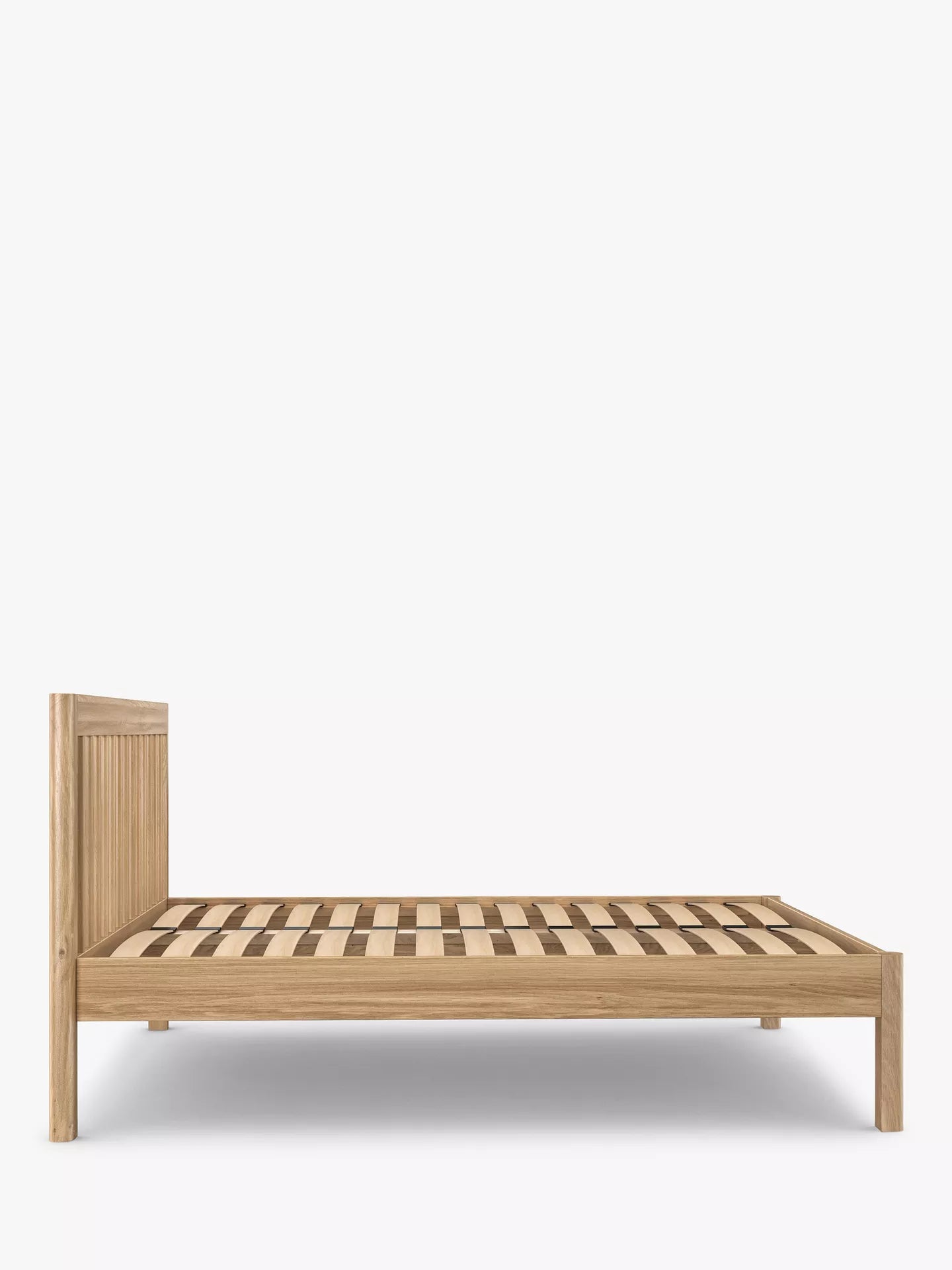 John Lewis Spindle Bed Frame King Natural Oak
