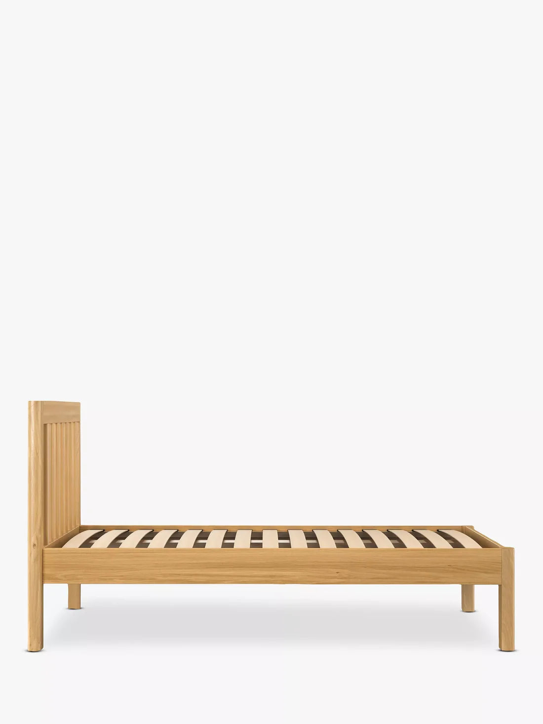 John Lewis Spindle Bed Frame, Single, Oak