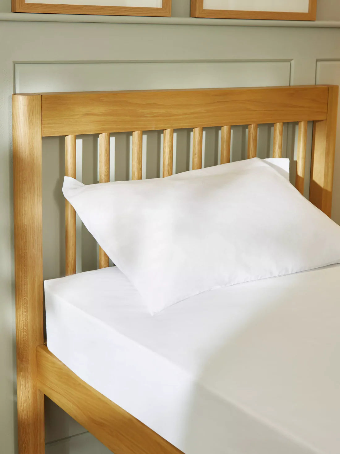 John Lewis Spindle Bed Frame, Single, Oak