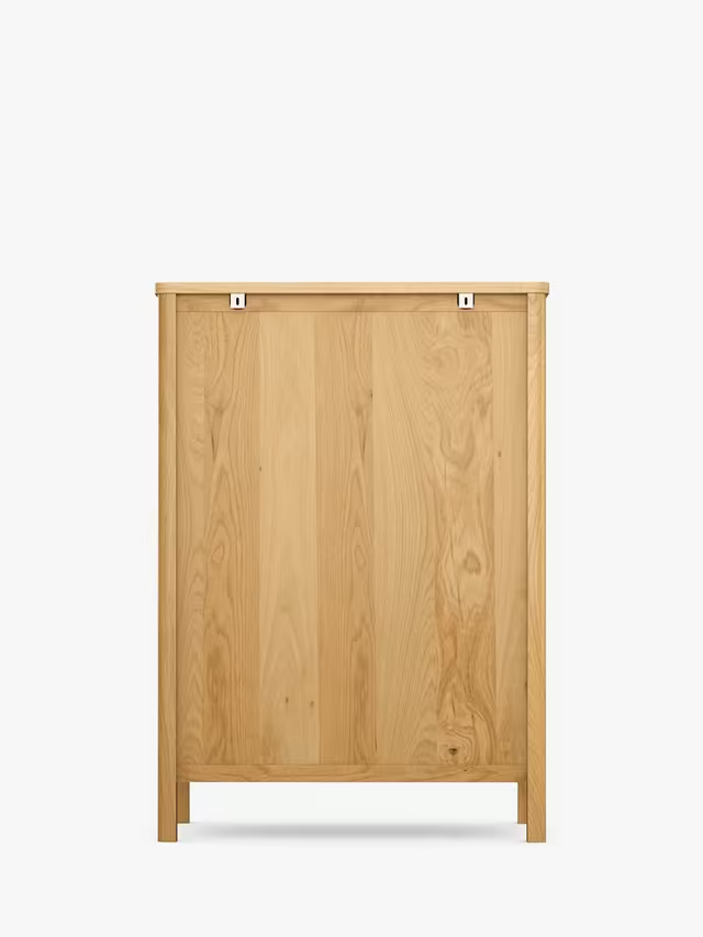 John Lewis Spindle 6 Drawer Chest, Oak