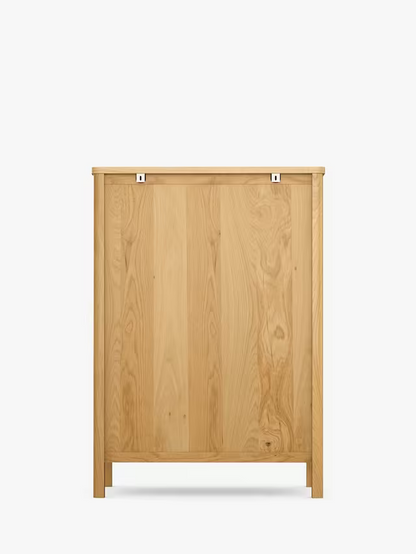 John Lewis Spindle 6 Drawer Chest, Oak