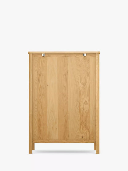 John Lewis Spindle 6 Drawer Chest, Oak