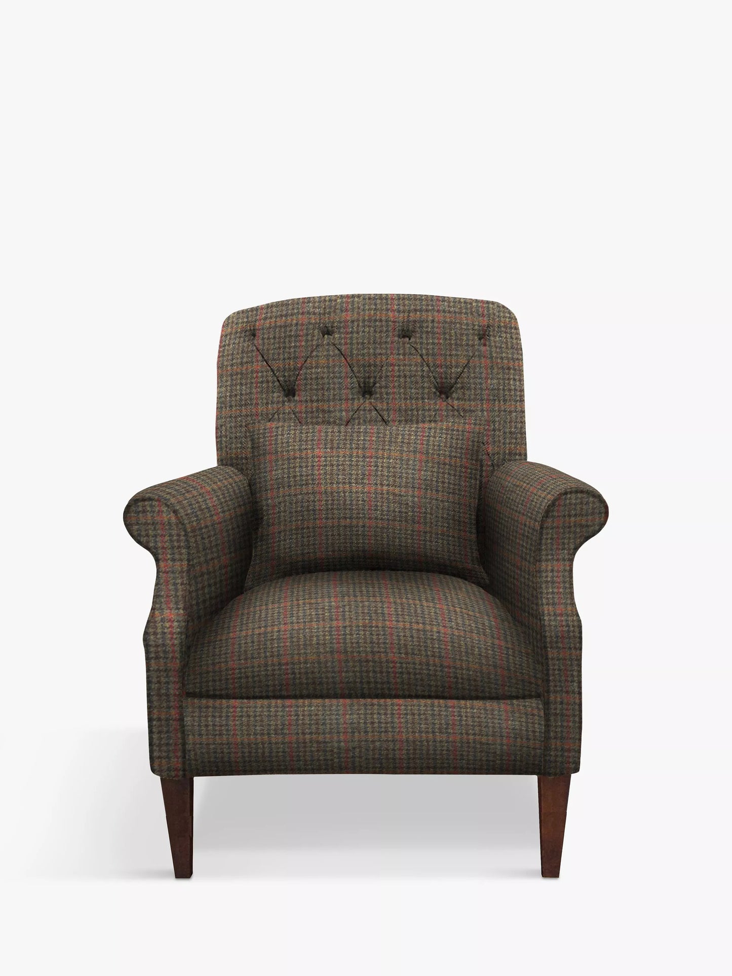 Tetrad Flynn II Armchair, Dogtooth Check