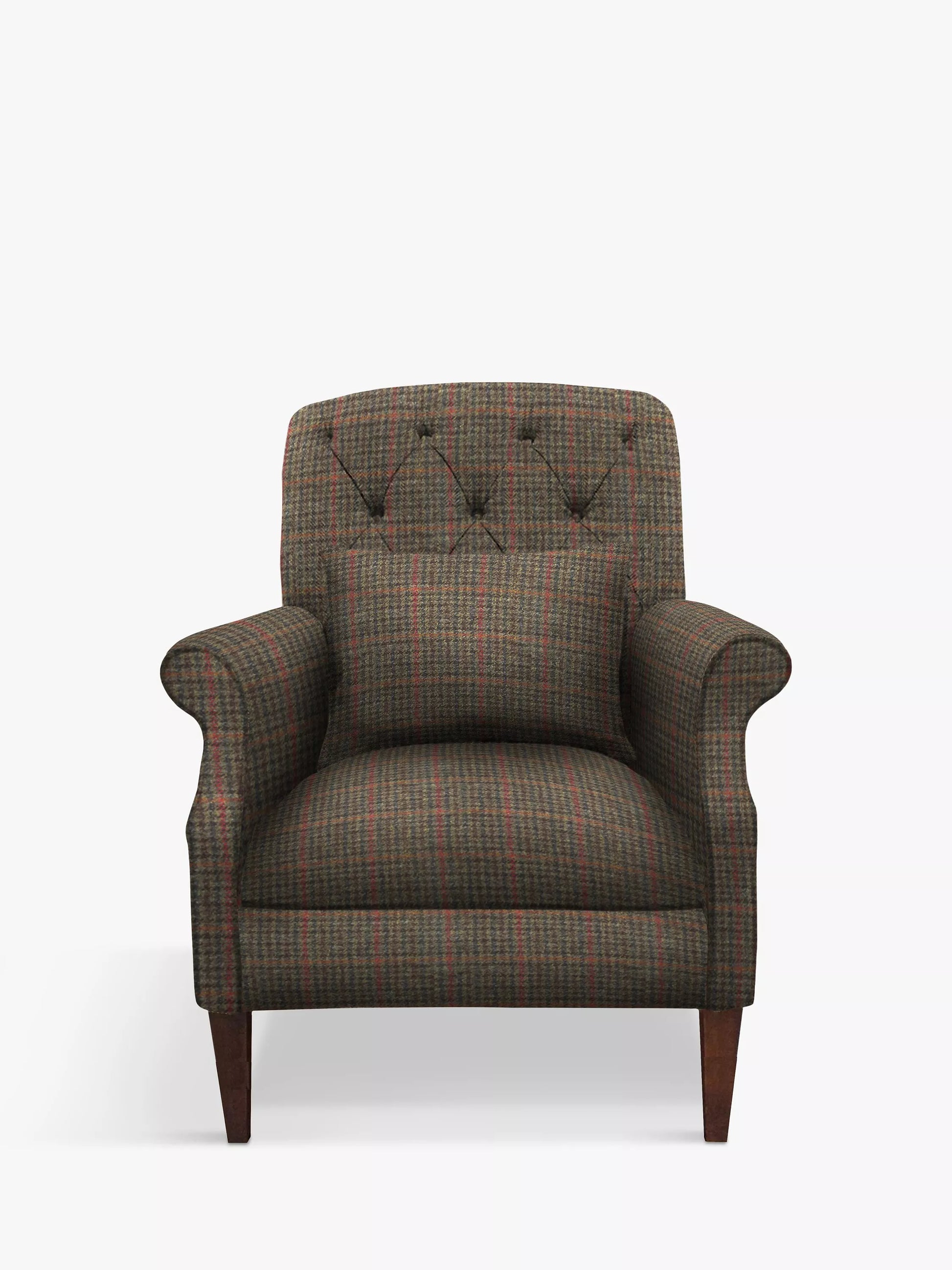 Tetrad Flynn II Armchair, Dogtooth Check