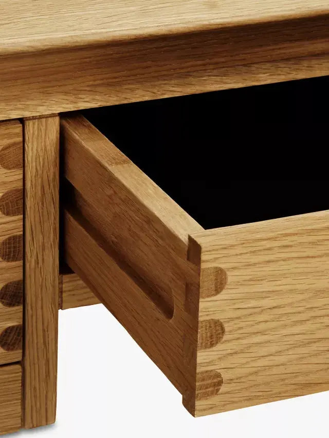 John Lewis Essence Dressing Table, Oak 