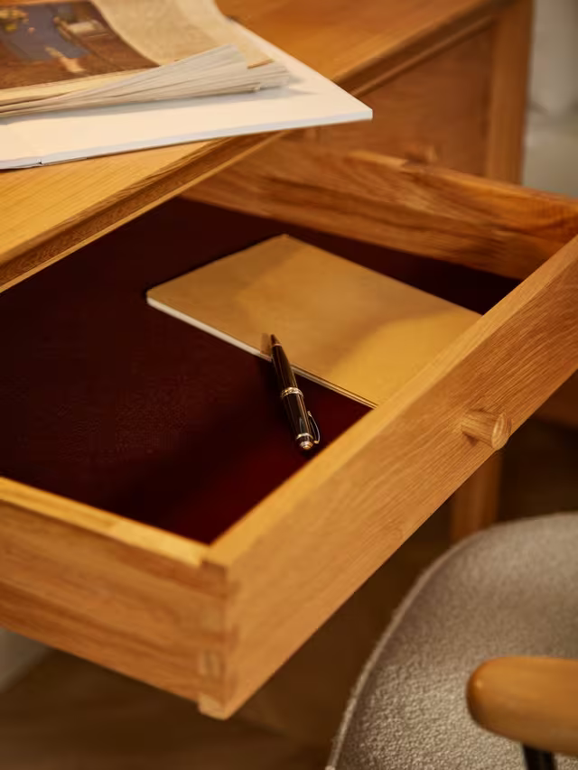 John Lewis Essence Dressing Table, Oak