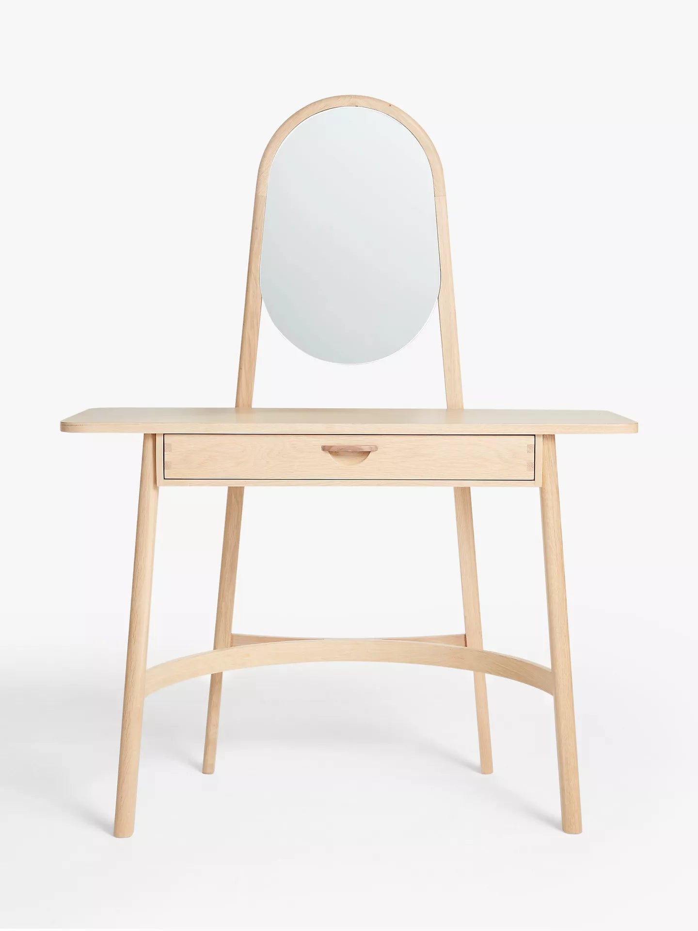 John Lewis Rattan Dressing Table and Mirror