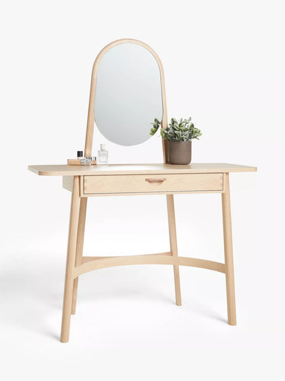 John Lewis Rattan Dressing Table and Mirror
