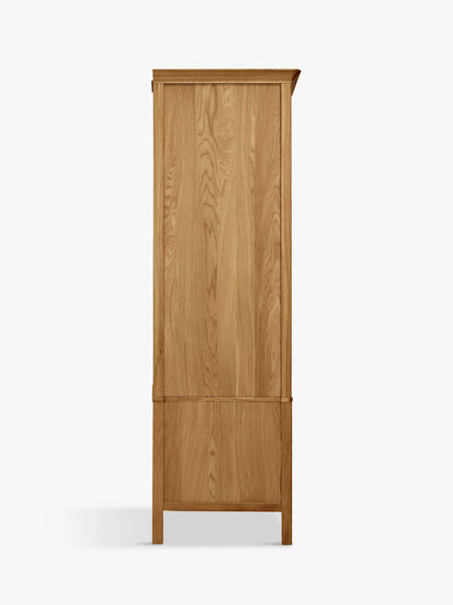 John Lewis Essence Double Wardrobe, Oak