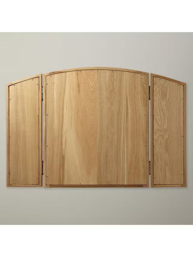 John Lewis Essence Gallery Mirror, Oak