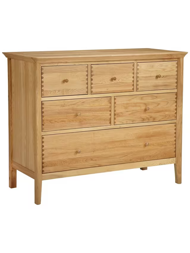 John Lewis Essence 6 Drawer Chest, Oak