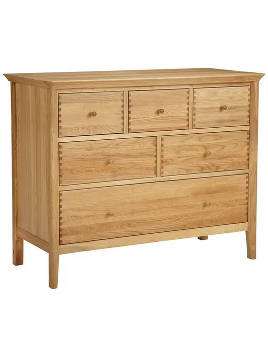 John Lewis Essence 6 Drawer Chest, Oak