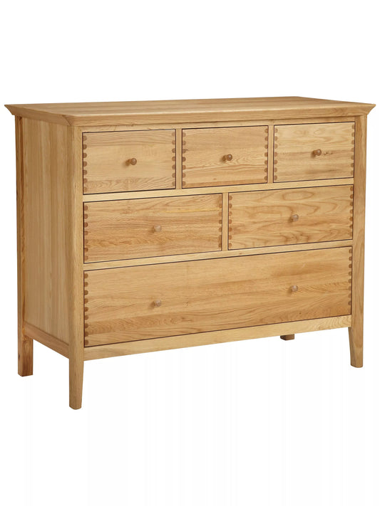 John Lewis Essence 6 Drawer Chest, Oak